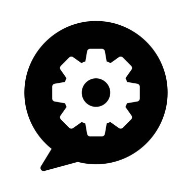 Pazarlama vektörü glyph düz simgesi