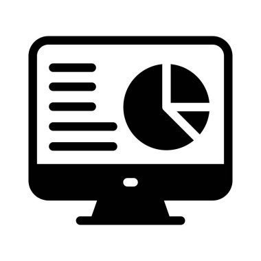 SEO vektör simgesi düz simge