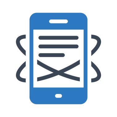 telefon vektörü renk simgesi