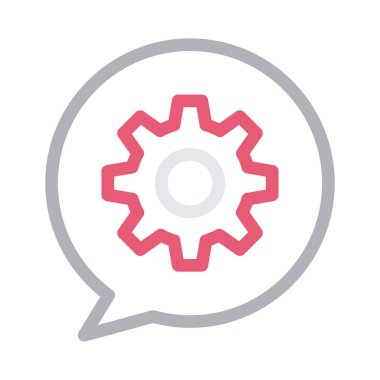 pazarlama vektörü renk çizgisi simgesi