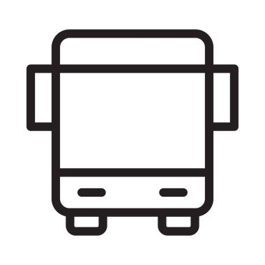 otomobil vektörü ince çizgi simgesi