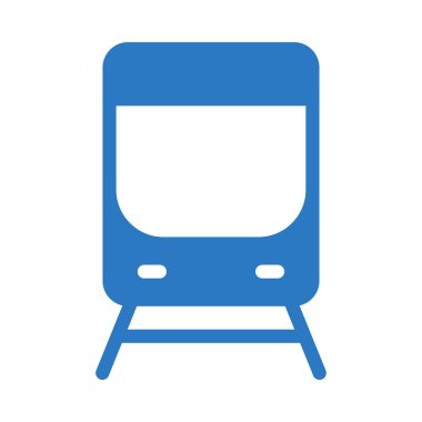 tren vektörü renk simgesi