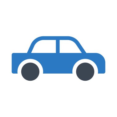 araç vektör renk simgesi