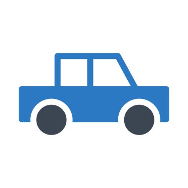 otomobil vektörü renk simgesi