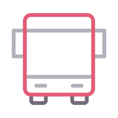 otomobil vektör renk çizgisi simgesi