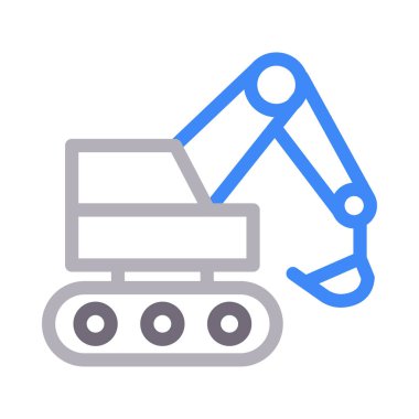 lifter vektör renk çizgisi simgesi