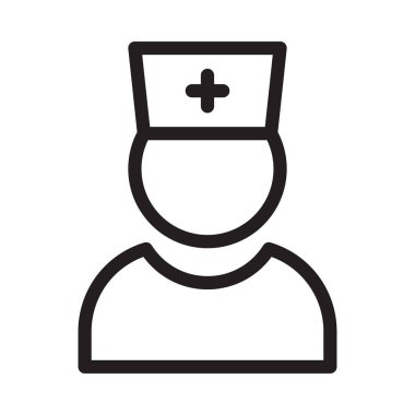 avatar vektörü ince çizgi simgesi