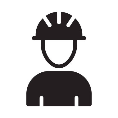 işçi vektör simgesi düz simge