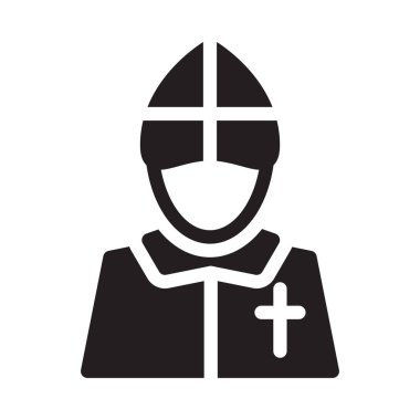 Adam vektör sembolü düz simge