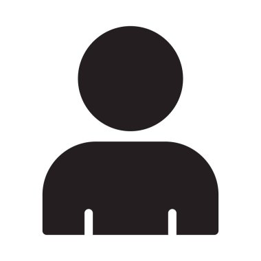 kullanıcı vektörü simgesi düz simgesi