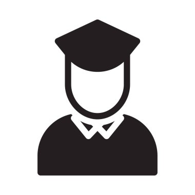 Bekleme vektörü düz simgesi