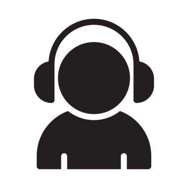 Adam vektör sembolü düz simge