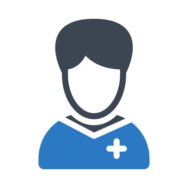 Adam vektör renk simgesi