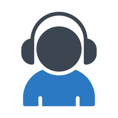 Adam vektör renk simgesi