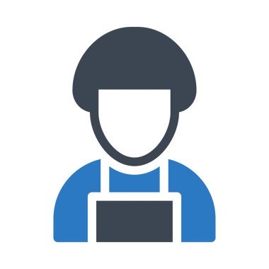 erkek vektör renk simgesi