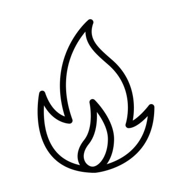 Koruma vektörü ince çizgi simgesi