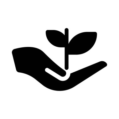 Güvenli vektör simgesi düz simgesi