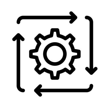 özel vektör ince çizgi simgesi 