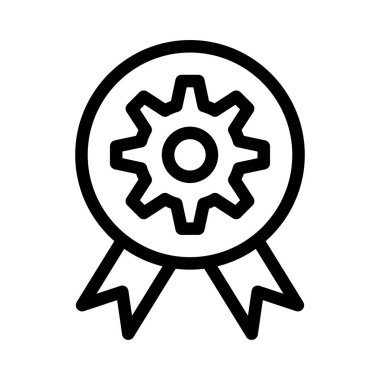 ödül vektörü ince çizgi simgesi 