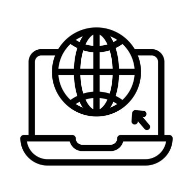 genel vektör ince çizgi simgesi 