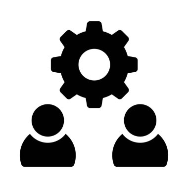 Geliştirme vektörü düz simgesi 