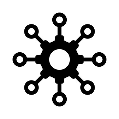 Geliştirme vektörü düz simgesi 