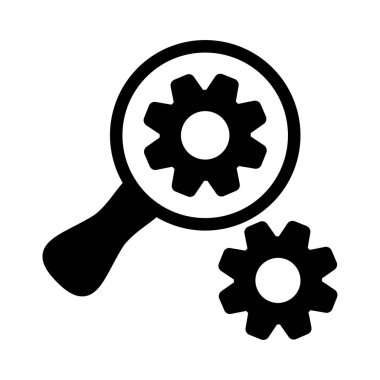 vektör glifini düz simge olarak ayarla 