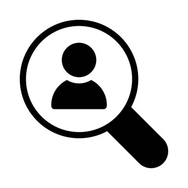 kullanıcı vektörü simgesi düz simgesi 