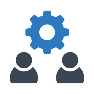 Geliştirme vektörü renk simgesi 