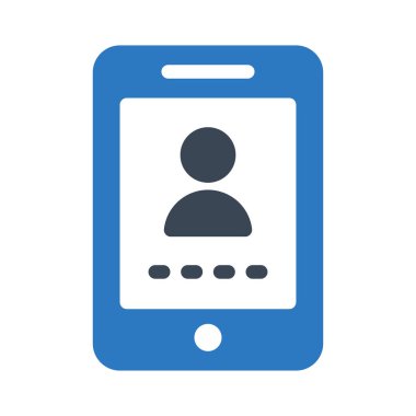 mobil vektör renk simgesi 