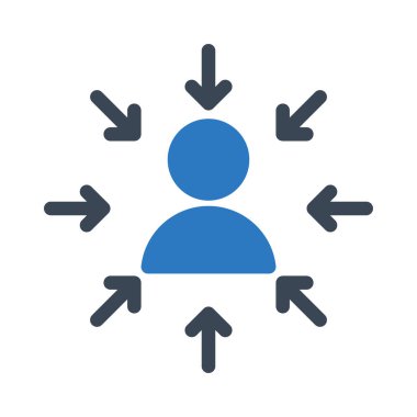 profil vektör renk simgesi 