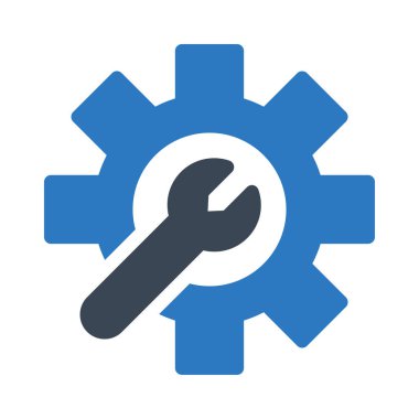 onarım vektörü renk simgesi 