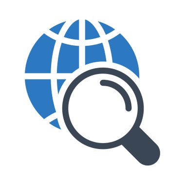 tarayıcı vektör renk simgesi 