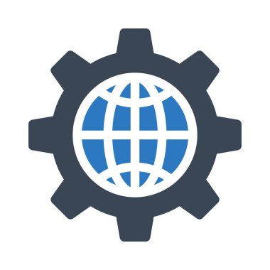 tarayıcı vektör renk simgesi 