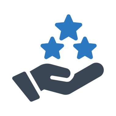 yıldız vektörü renk simgesi 