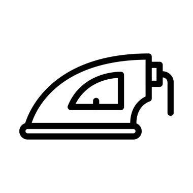 akış vektörü ince çizgi simgesi 