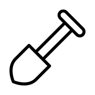 maça vektörü ince çizgi simgesi 