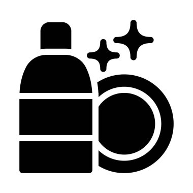 çanak vektör düz simge 