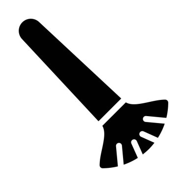 fırça vektör düz simgesi 