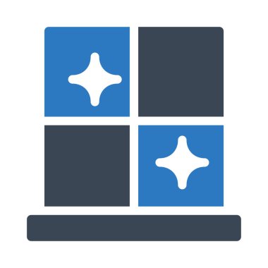 ayna vektör renk simgesi 