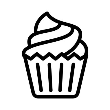 tatlı vektör düz simge 