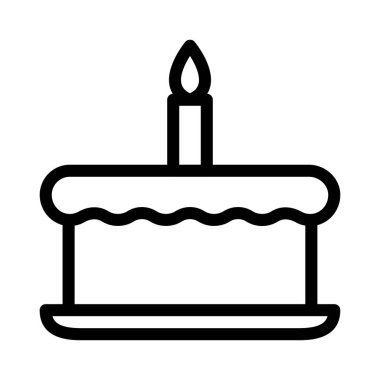 kek vektörü düz simgesi 