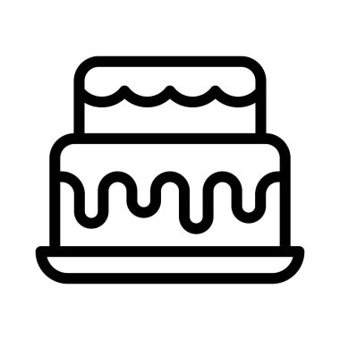 tatlı vektör düz simge 