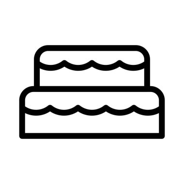 tatlı vektör düz simge 