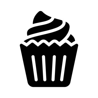 tatlı vektör düz simge 