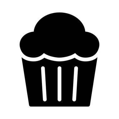 tatlı vektör düz simge 