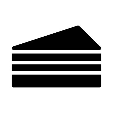 Dilimleyici vektör düz simgesi 