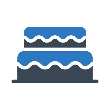 doğum günü vektörü renk simgesi 