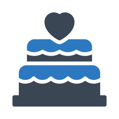 doğum günü vektörü renk simgesi 