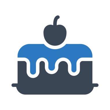 doğum günü vektörü renk simgesi 